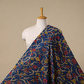 Printed cotton kalamkari fabric 16 - handcrafted