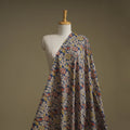 Printed cotton kalamkari fabric 20 - handcrafted