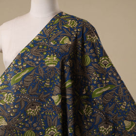 Printed cotton kalamkari fabric 22 - handcrafted