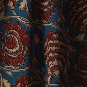 Printed cotton kalamkari fabric 23 - handcrafted