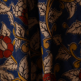 Printed cotton kalamkari fabric 47 - handcrafted
