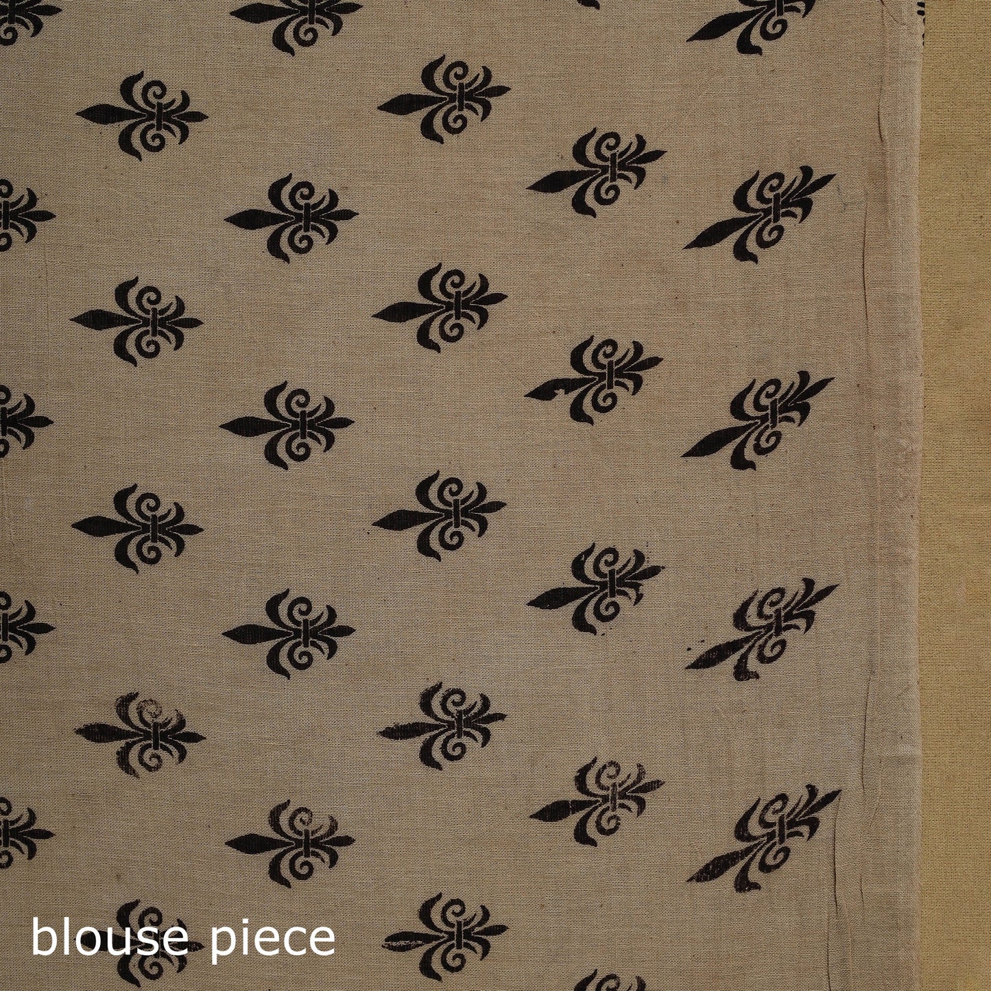 Printed cotton kalamkari saree 36 - handcrafted