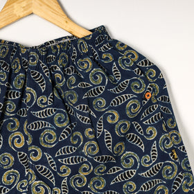  Ajrakh Block Printed Cotton Unisex Boxer/Shorts 