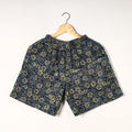 Buy Ajrakh Block Printed Cotton Unisex Boxer/Shorts Online at iTokri.com