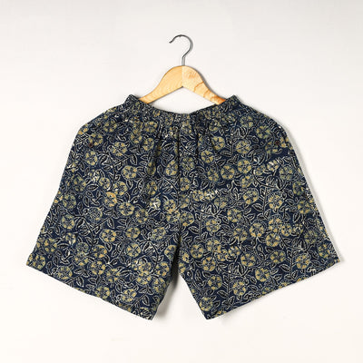 Buy Ajrakh Block Printed Cotton Unisex Boxer/Shorts Online at iTokri.com