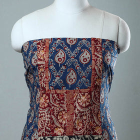  Block Print Cotton Ajrakh Kurta Material 