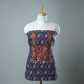  Block Print Cotton Ajrakh Kurta Material 