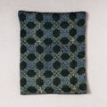  Blue Ajrakh Block Printed Modal Silk Precut fabric