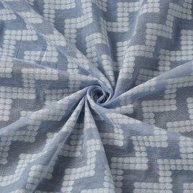 Buy Pure Banarasi Handwoven Cutwork Buti Cotton Fabric Online at iTokri.com