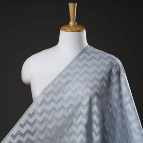 Buy Pure Banarasi Handwoven Cutwork Buti Cotton Fabric Online at iTokri.com