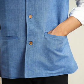 Buy Pure Cotton Handloom Men Nehru Jacket 06 Online at iTokri.com