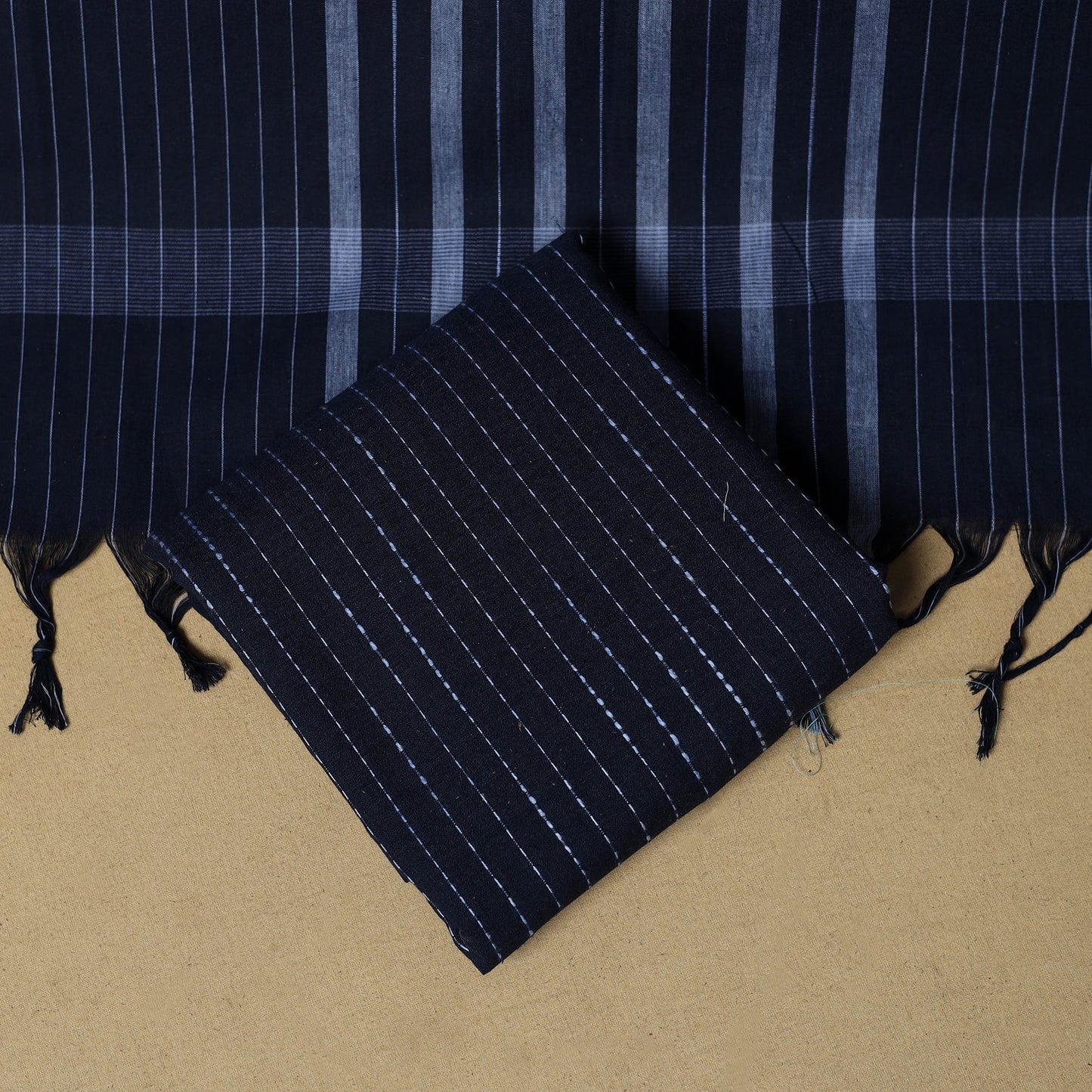 Pure cotton jacquard 3pc unstitched dress material 05