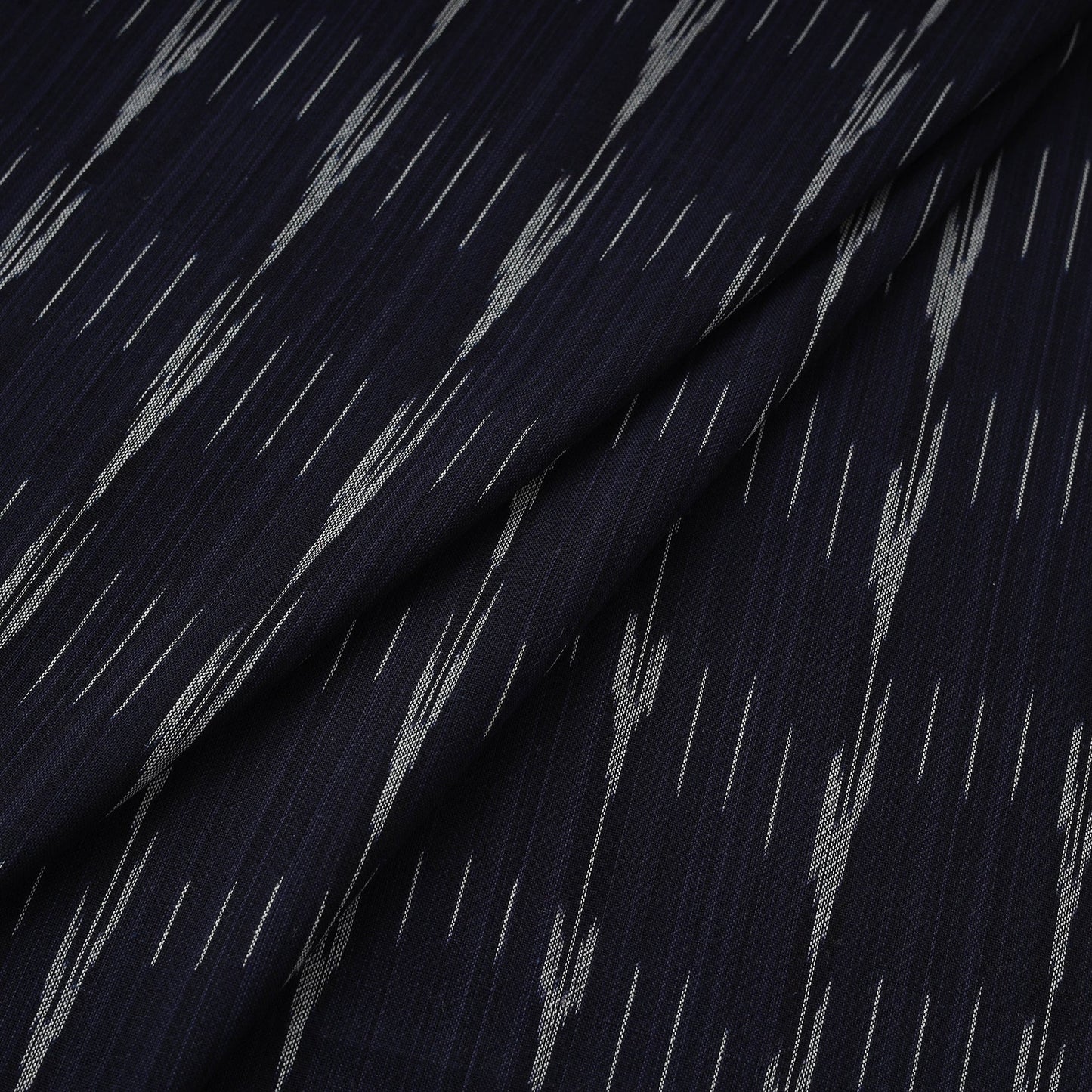 Pure cotton pochampally ikat fabric 01 - handcrafted