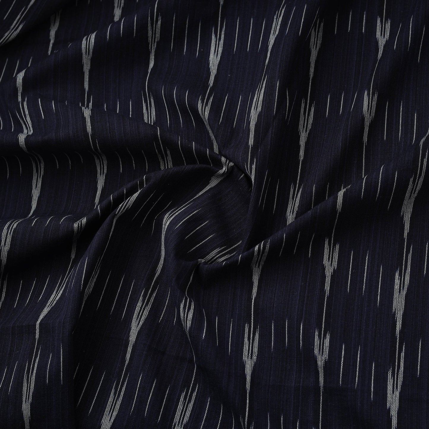 Pure cotton pochampally ikat fabric 01 - handcrafted