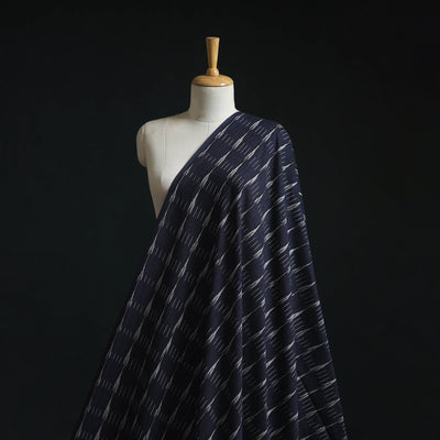 Pure cotton pochampally ikat fabric 01 - handcrafted