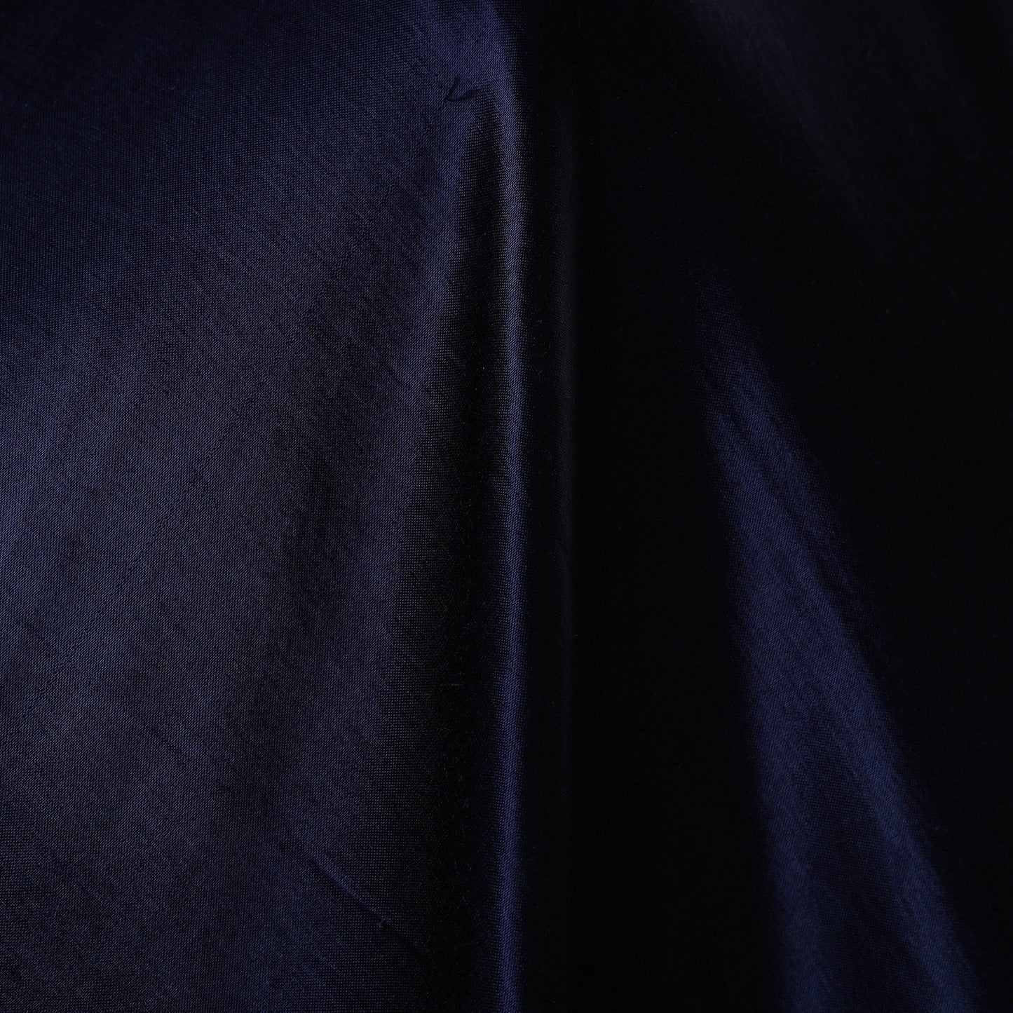 Blue - pure mashru silk plain fabric (width - 46 in) 08