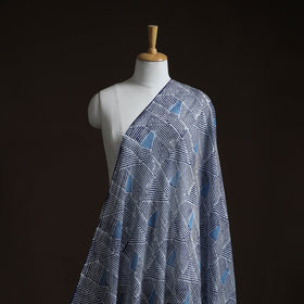 Pure mul cotton kutch hand batik fabric 01 - handcrafted