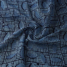 Pure mul cotton kutch hand block batik print fabric 11