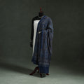 Blue - pure mul cotton kutch hand block print natural dyed