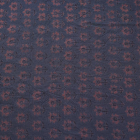 Grey - pure wool handloom natural dyed fabric 13