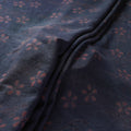 Grey - pure wool handloom natural dyed fabric 31