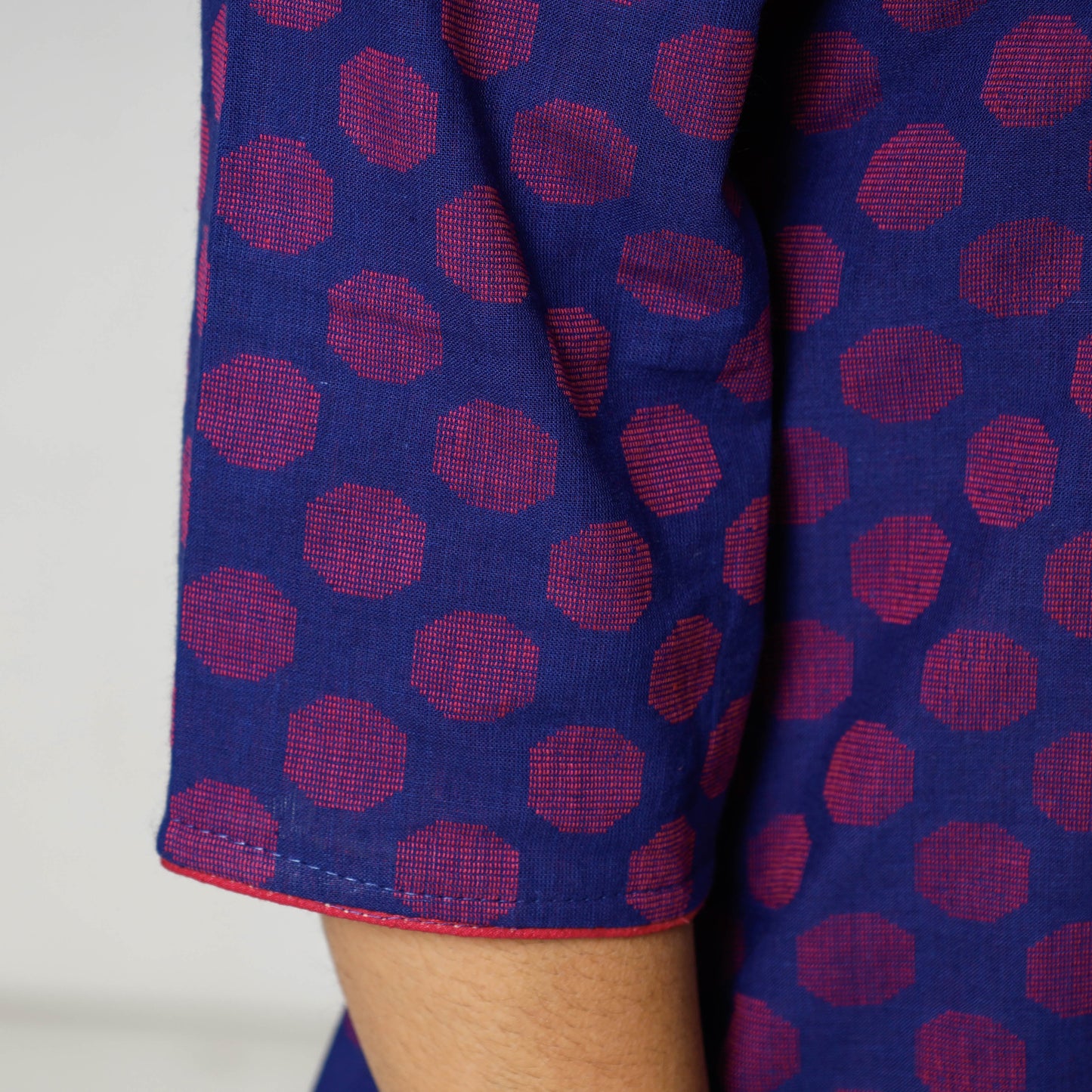 Buy Jacquard Cotton Long Kurta Online l iTokri.com