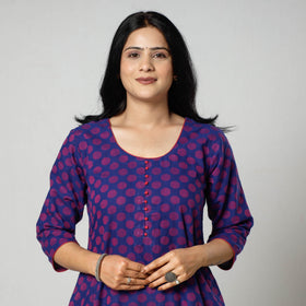 Buy Jacquard Cotton Long Kurta Online l iTokri.com