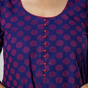 Buy Jacquard Cotton Long Kurta Online l iTokri.com