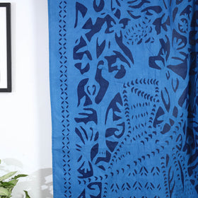 Applique Cutwork Door Curtain