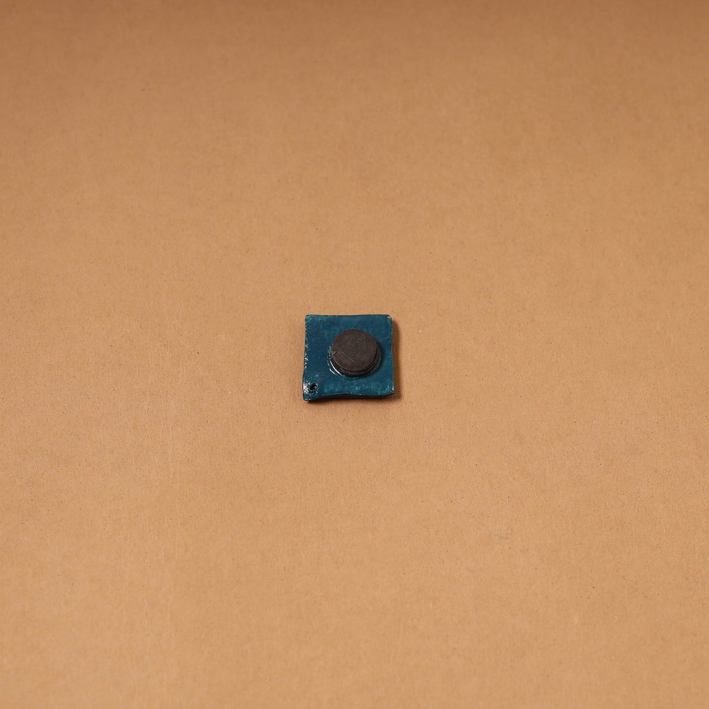 Blue - quirklets handpainted clay evil eye fridge magnet 24