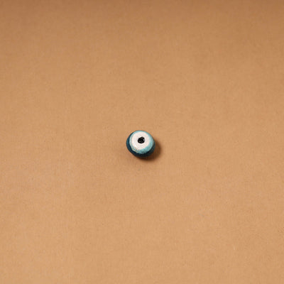 Blue - quirklets handpainted clay evil eye fridge magnet 32