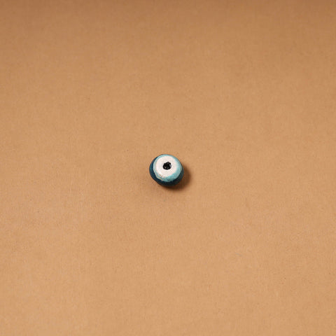 Blue - quirklets handpainted clay evil eye fridge magnet 32