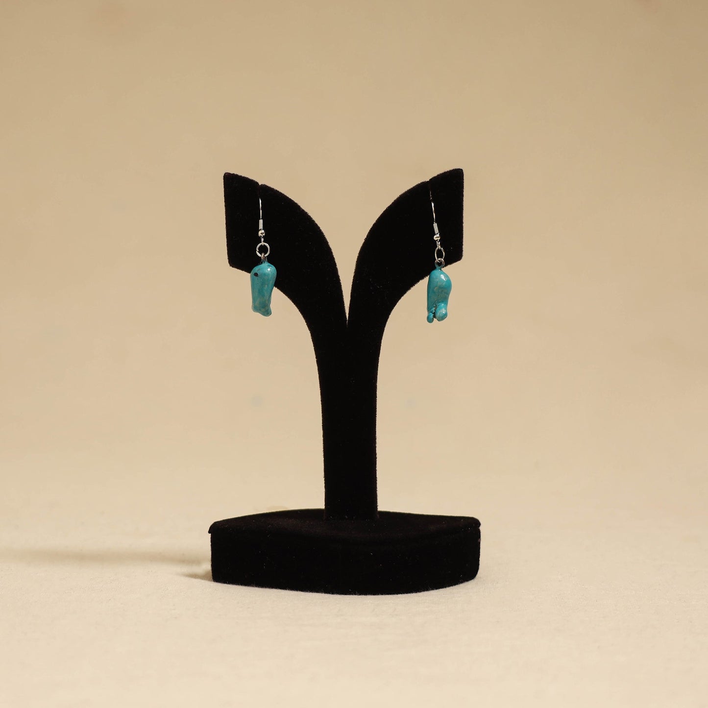 Quirklets handpainted clay earrings 63 - handcrafted