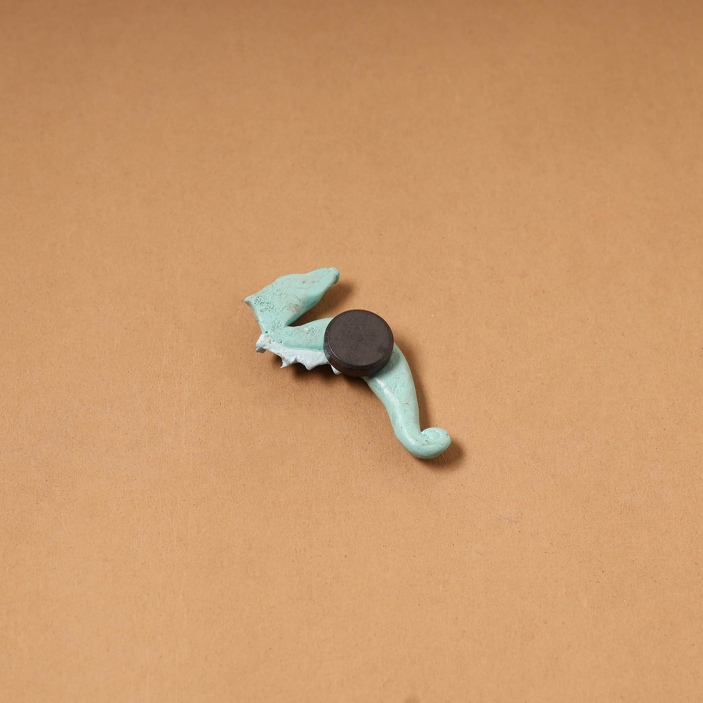 Blue - quirklets handpainted clay seahorse fridge magnet 25