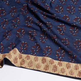 Buy Rangoli Ajrakh Block Printed Cotton Blouse Piece Online at iTokri.com
