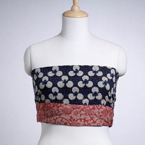 Buy Rangoli Bagru Block Printed Cotton Blouse Piece Online at iTokri.com