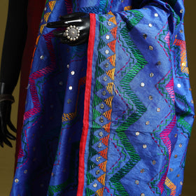Ranihati chanderi silk zig zag hand embroidery dupatta 25