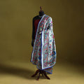 Ranihati madhubani chapa work chanderi silk hand embroidery