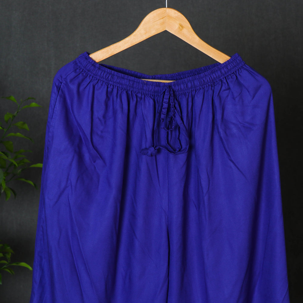  Rayon Fabric Plain Palazzo Pant 