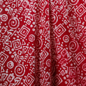 Hand batik cotton fabric 18 - handcrafted