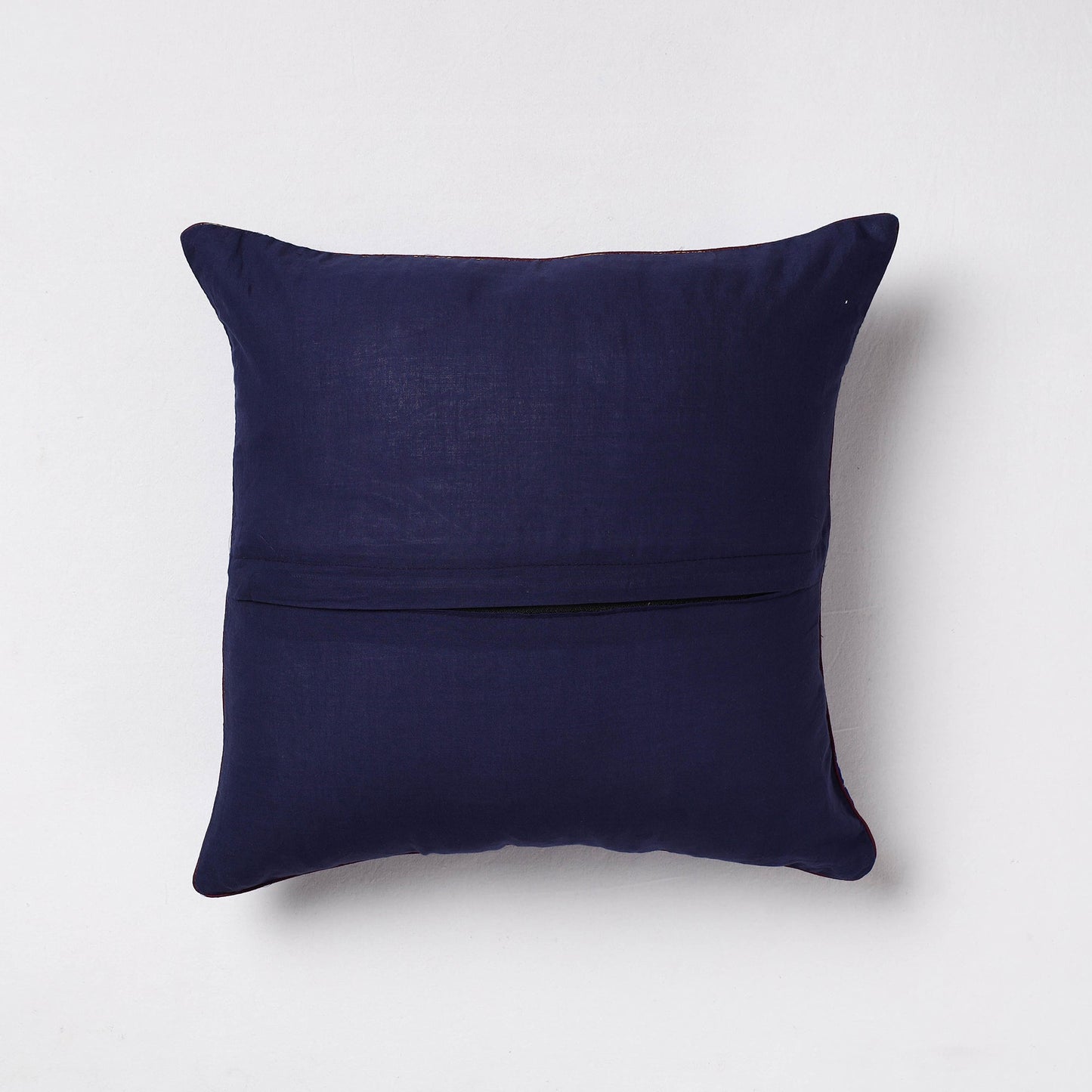 Blue Sambalpuri Ikat Cotton Cushion Cover