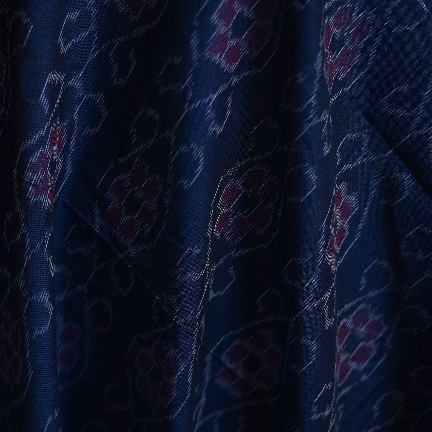 Sambalpuri ikat cotton fabric 01 - handcrafted