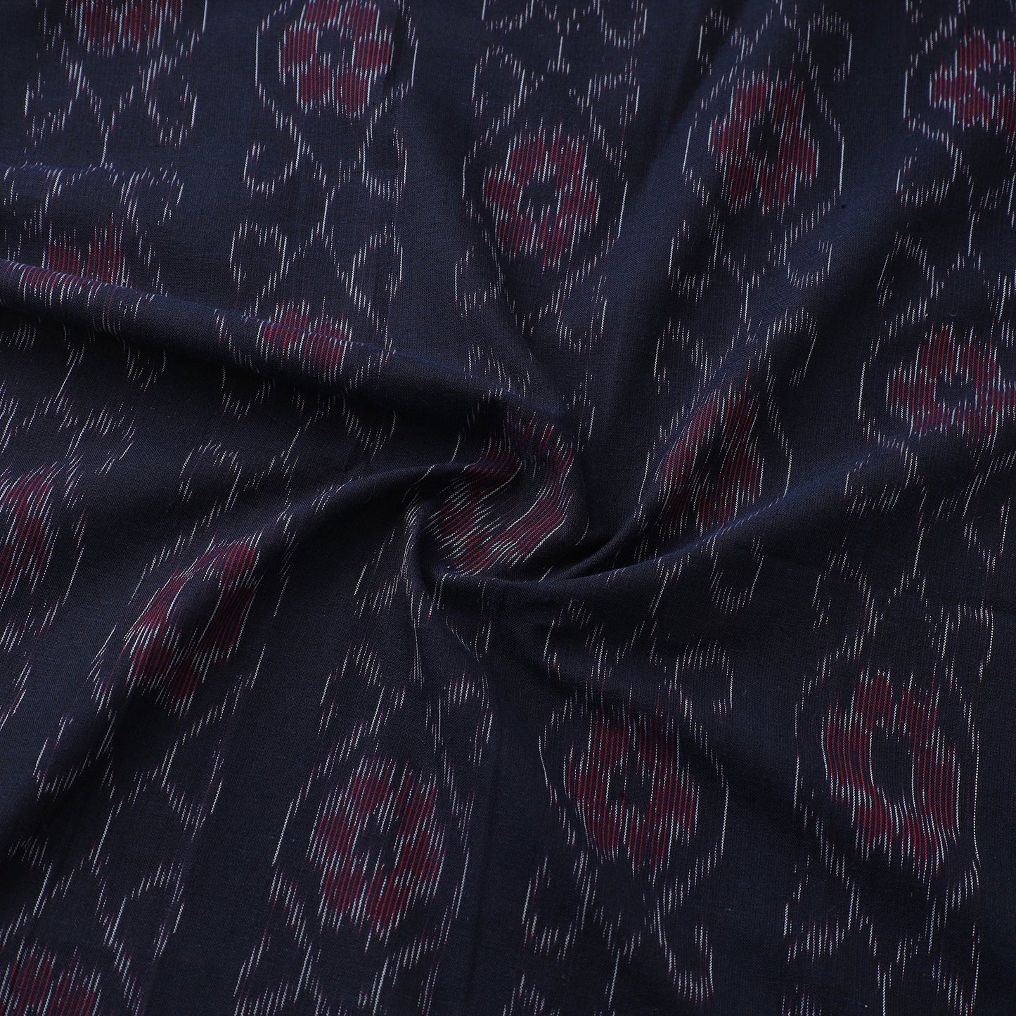 Blue Sambalpuri Ikat Cotton Fabric