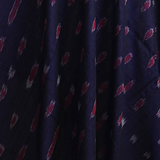 Sambalpuri ikat cotton fabric 05 - handcrafted