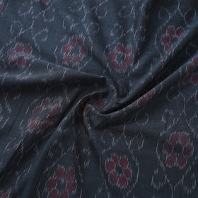 Blue Sambalpuri Ikat Cotton Fabric