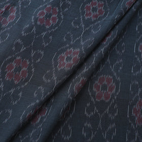 Blue Sambalpuri Ikat Cotton Fabric