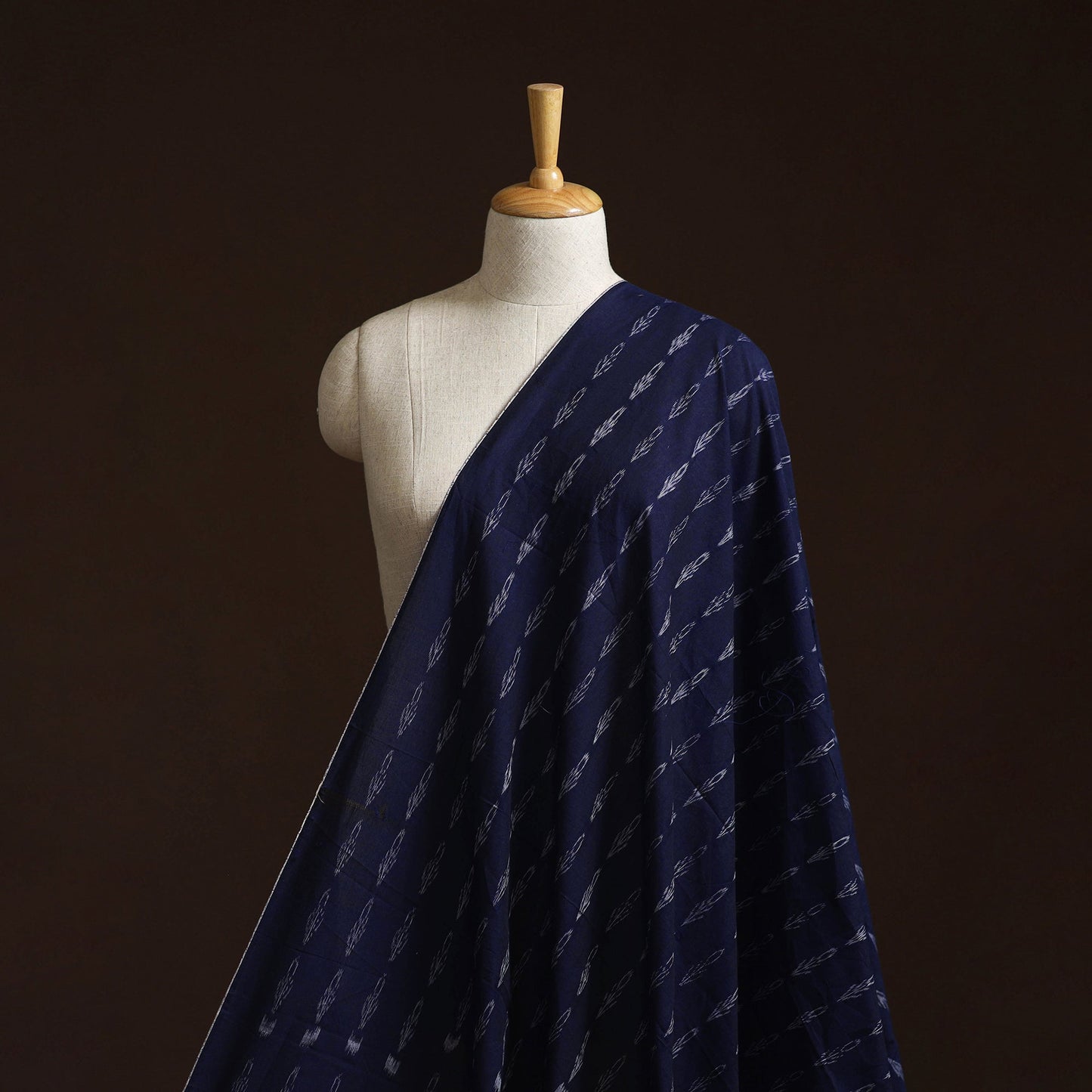 Sambalpuri ikat cotton fabric 08 - handcrafted
