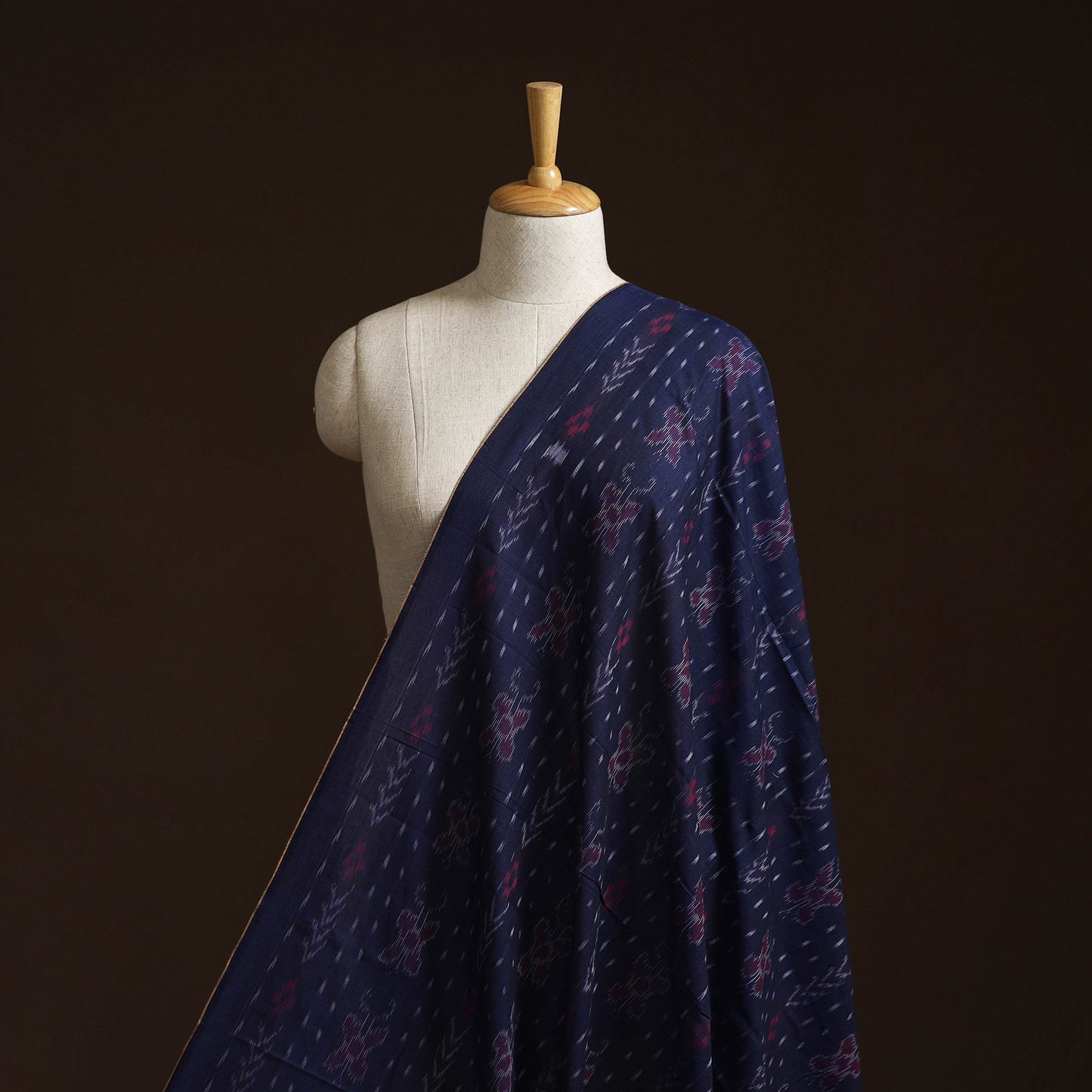 Sambalpuri ikat cotton fabric 11 - handcrafted