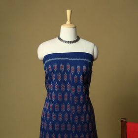 Sambalpuri ikat handloom cotton 3pc unstitched dress