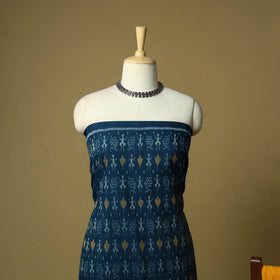 Sambalpuri ikat handloom cotton 3pc unstitched dress